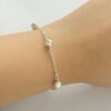 PULSEIRA BOLINHAS - PRATA 925