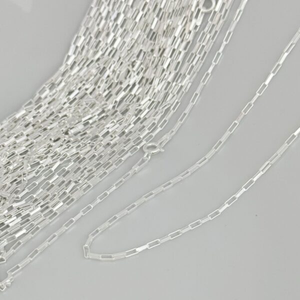 CORRENTE CARTIER QUADRADO / 60 CM - PRATA 925