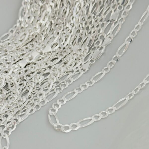 CORRENTE 3X1 / 70 CM - PRATA 925