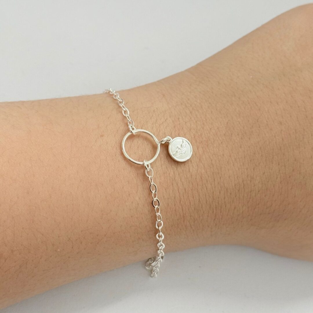 PULSEIRA DIVINO ESPIRITO SANTO - PRATA 925