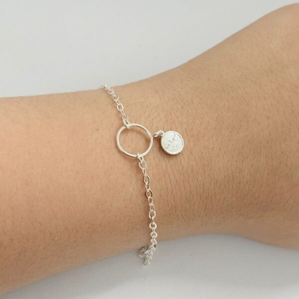 PULSEIRA DIVINO ESPIRITO SANTO - PRATA 925