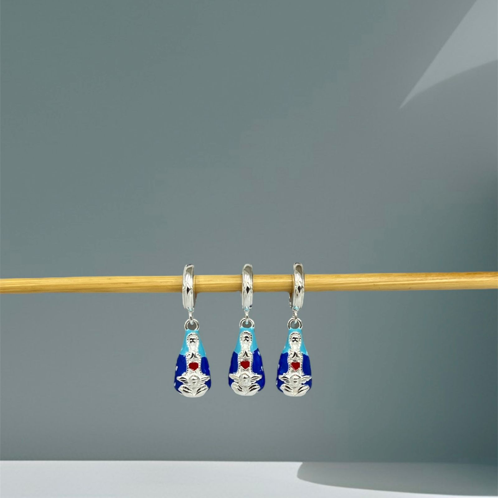 BERLOQUE NOSSA SENHORA DAS GRAÇAS - PRATA 925