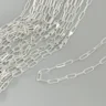 Corrente Cartier Alongado de 70 cm em Prata 925