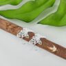 ANEL BORBOLETA COM ZIRCÔNIA CRISTAL - PRATA 925