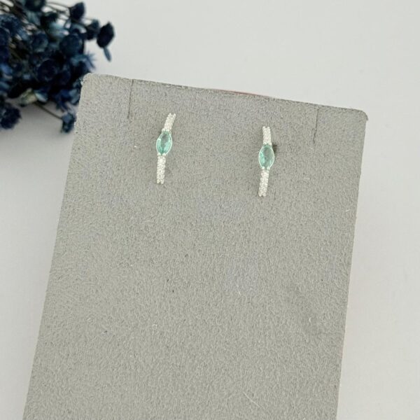 BRINCO COM ZIRCÔNIAS - PRATA 925 - Turmalina