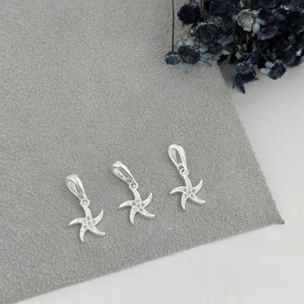 PINGENTE ESTRELA DO MAR - PRATA 925