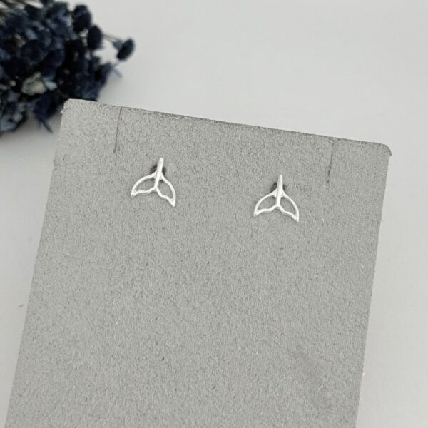 BRINCO RABO DE BALEIA - PRATA 925