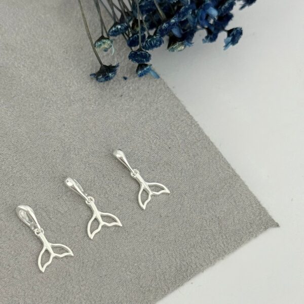 PINGENTE RABO DE SEREIA - PRATA 925