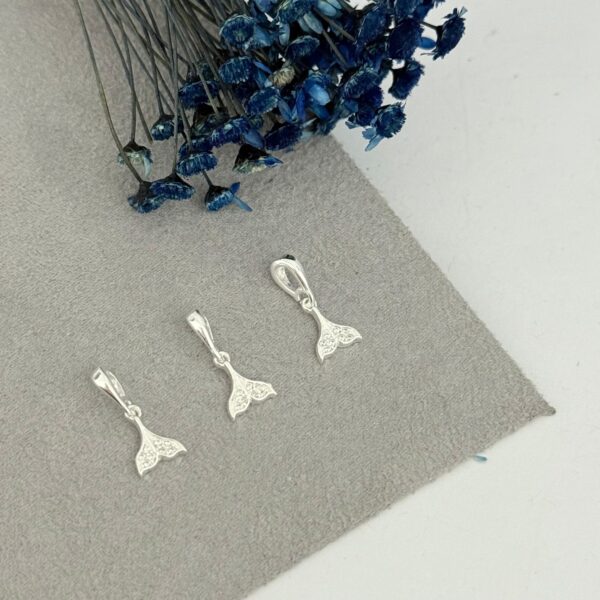 PINGENTE RABO DE SEREIA - PRATA 925