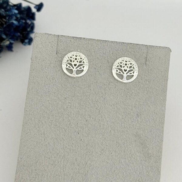 BRINCO ÁRVORE DA VIDA - PRATA 925
