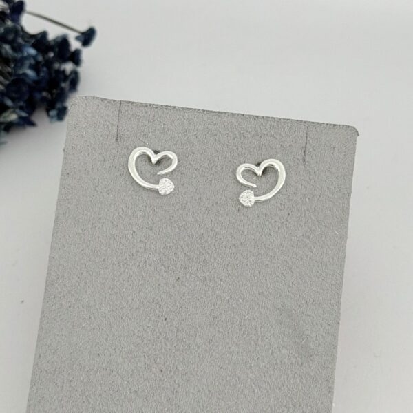 BRINCO CORAÇÃO - PRATA 925