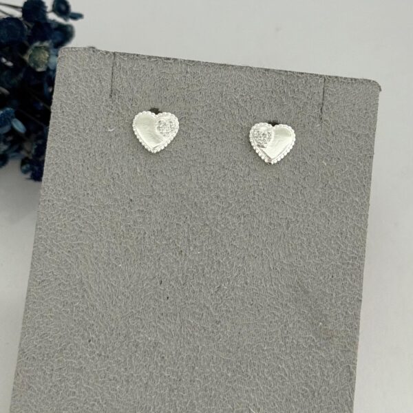 BRINCO CORAÇÃO - PRATA 925