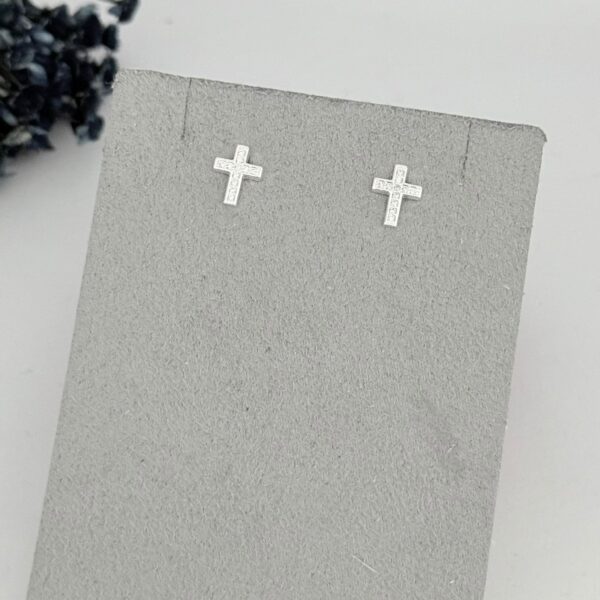 BRINCO CRUZ - PRATA 925