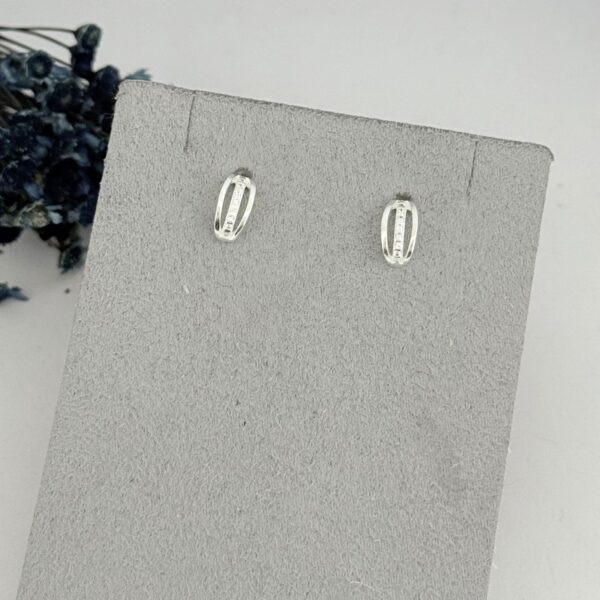 BRINCO ARO TRIPLO - PRATA 925