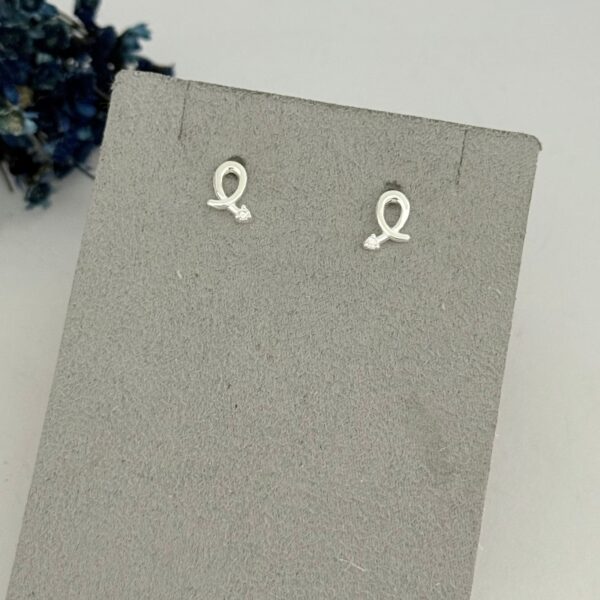 BRINCO C/ ZIRCÔNIA - PRATA 925