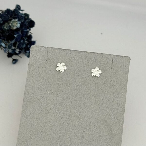 BRINCO FLOR - PRATA 925