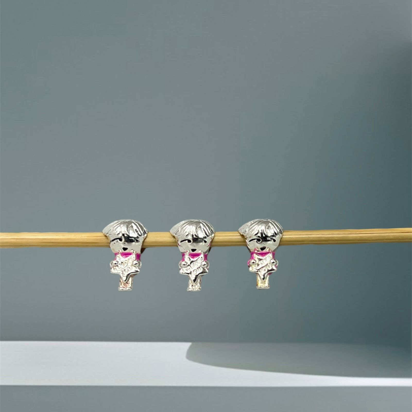 BERLOQUE MENINO LOVE YOU - PRATA 925