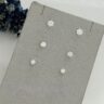 BRINCO FLOR CRAVEJADA - PRATA 925
