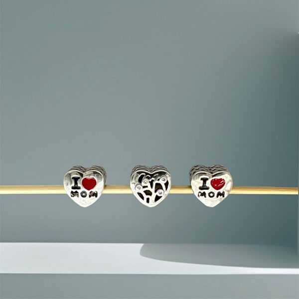 BERLOQUE CORAÇÃO / I LOVE MOM - PRATA 925