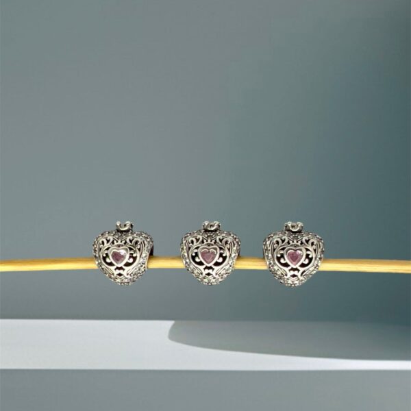 BERLOQUE SEPARADOR CORAÇÃO - PRATA 925