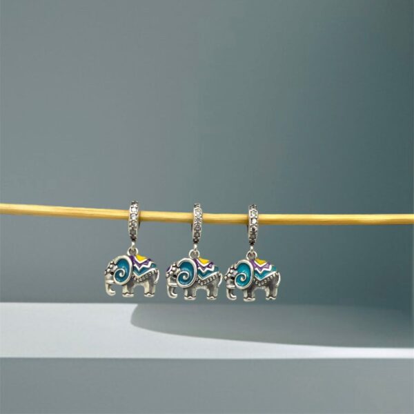 BERLOQUE ELEFANTE INDIANO - PRATA 925