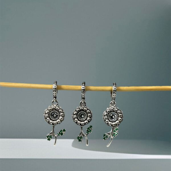 BERLOQUE GIRASSOL - PRATA 925