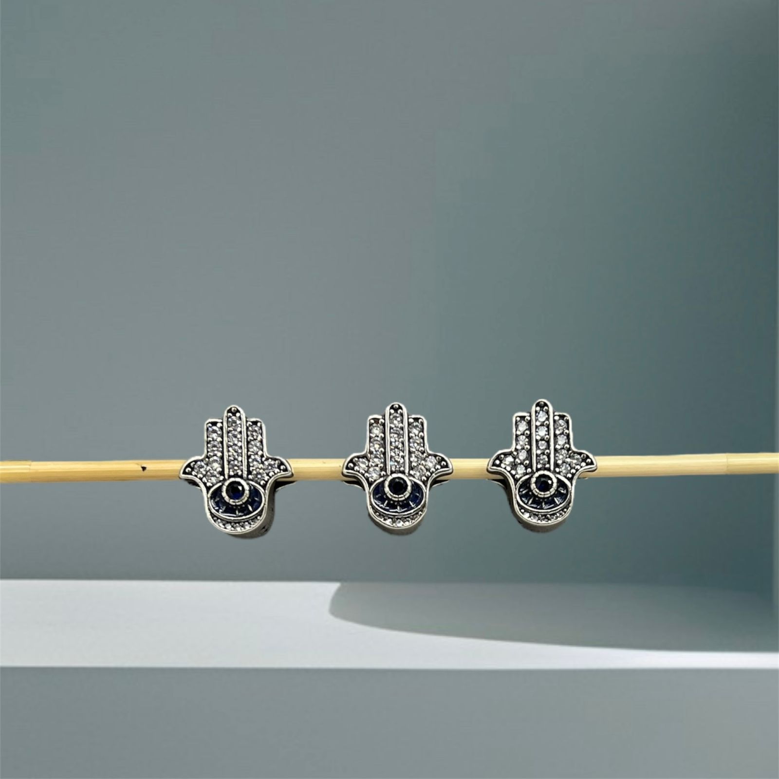 BERLOQUE MÃO DE FÁTIMA - PRATA 925