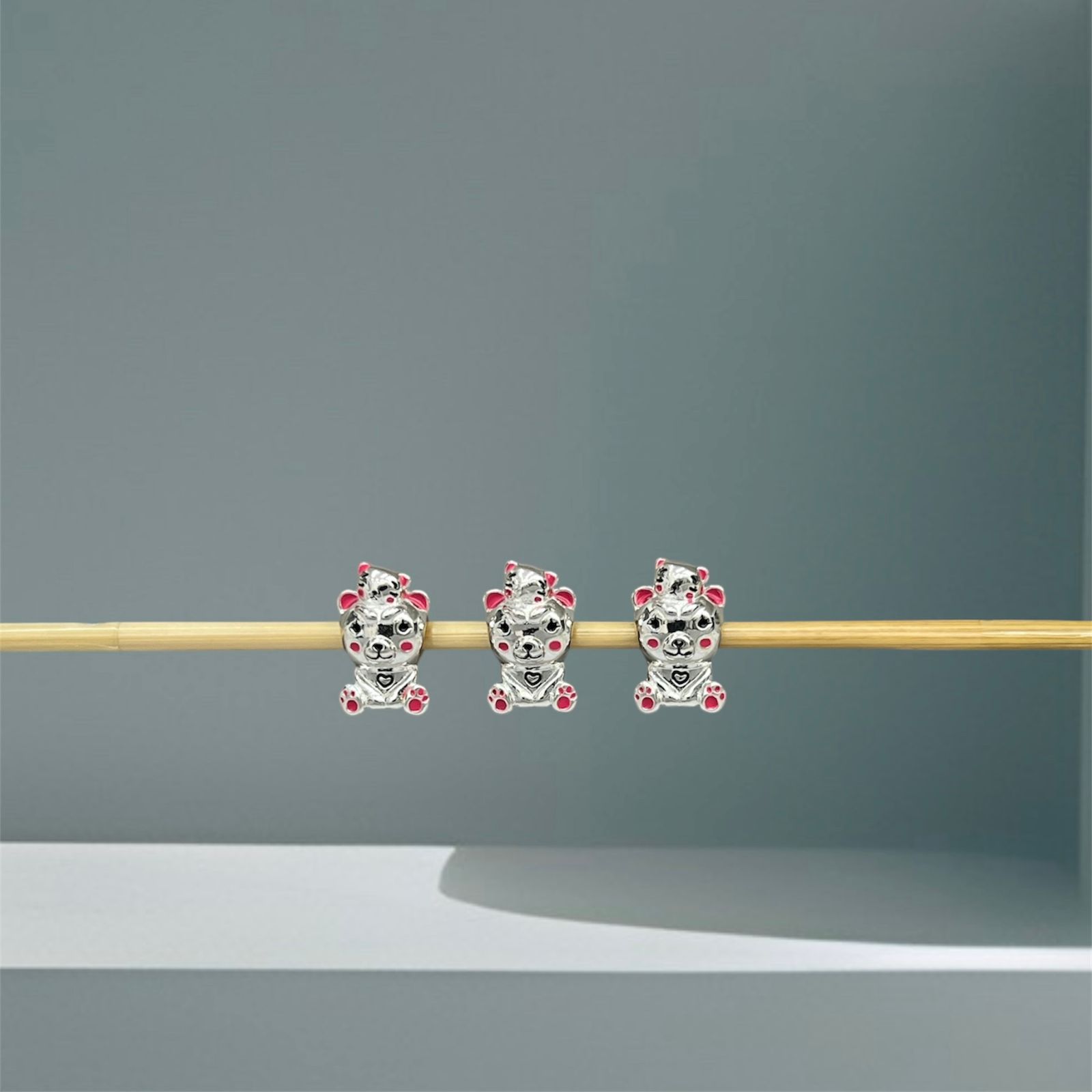 BERLOQUE URSINHOS - PRATA 925