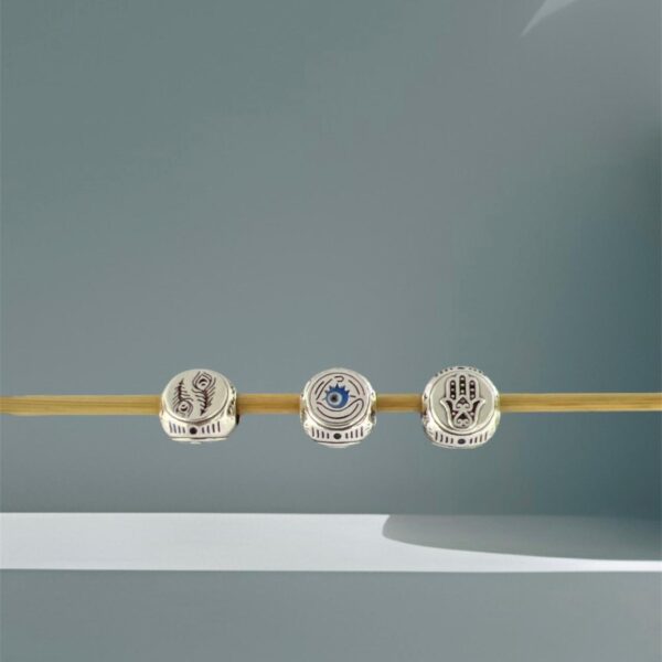 BERLOQUE SEPARADOR MÃO DE FATIMA - PRATA 925