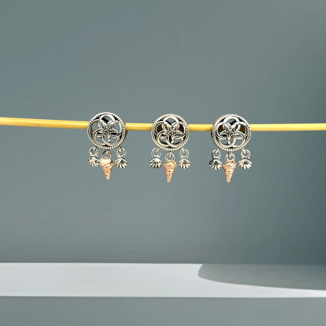 BERLOQUE CONCHAS - PRATA 925