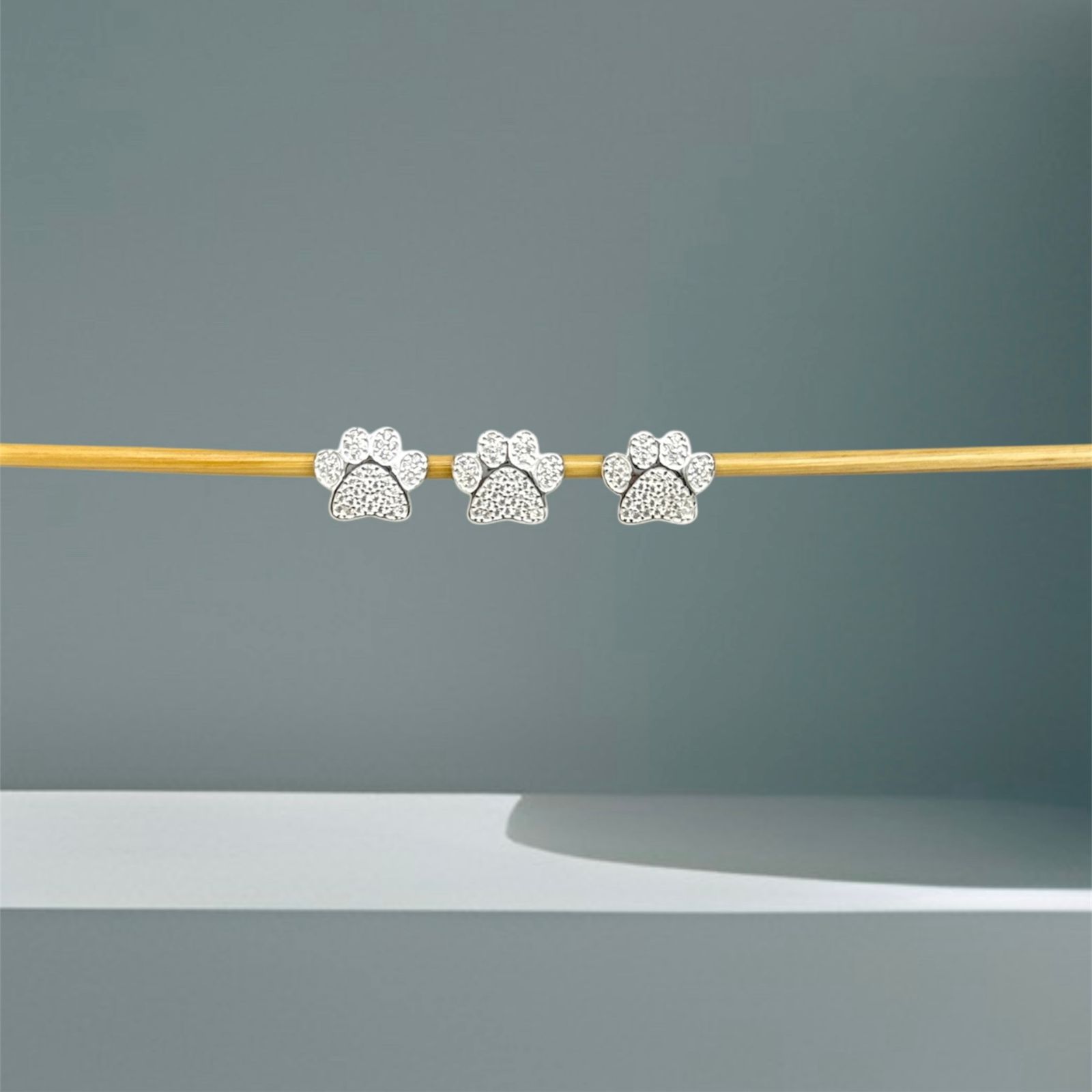 BERLOQUE PATA CRAVEJADA - PRATA 925