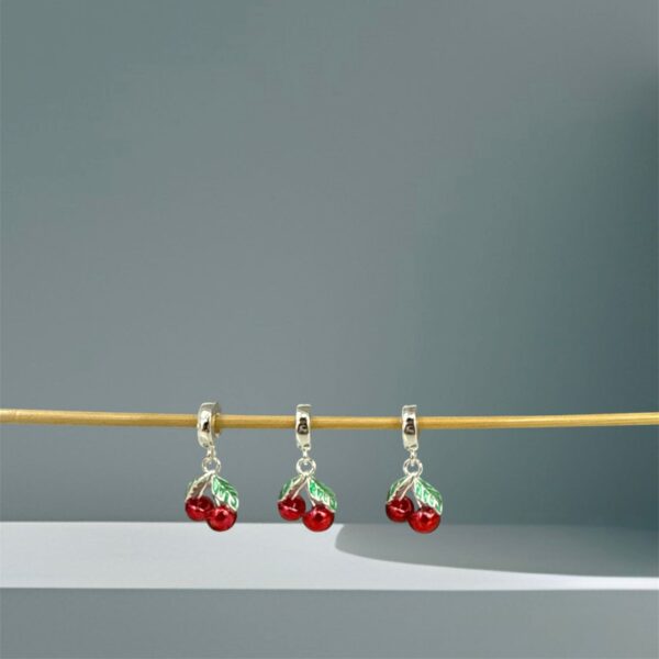 BERLOQUE CEREJA - PRATA 925