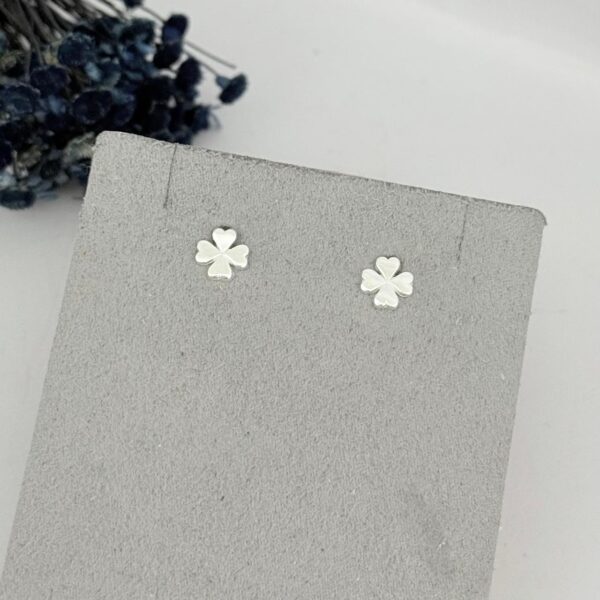 BRINCO TREVO - PRATA 925 - P