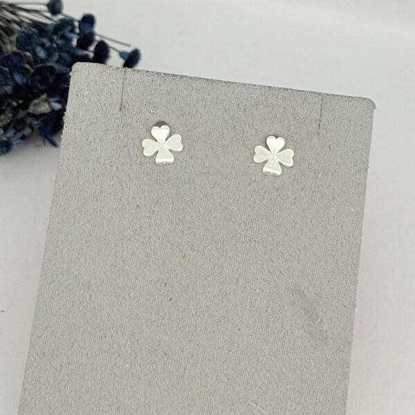 BRINCO TREVO - PRATA 925 - M