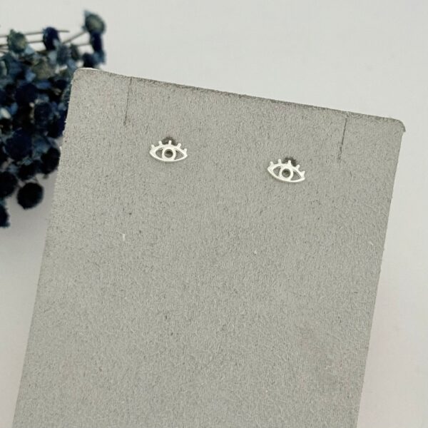 BRINCO OLHO GREGO - PRATA  925 - P