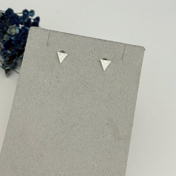 BRINCO TRIÂNGULO - PRATA 925 - G