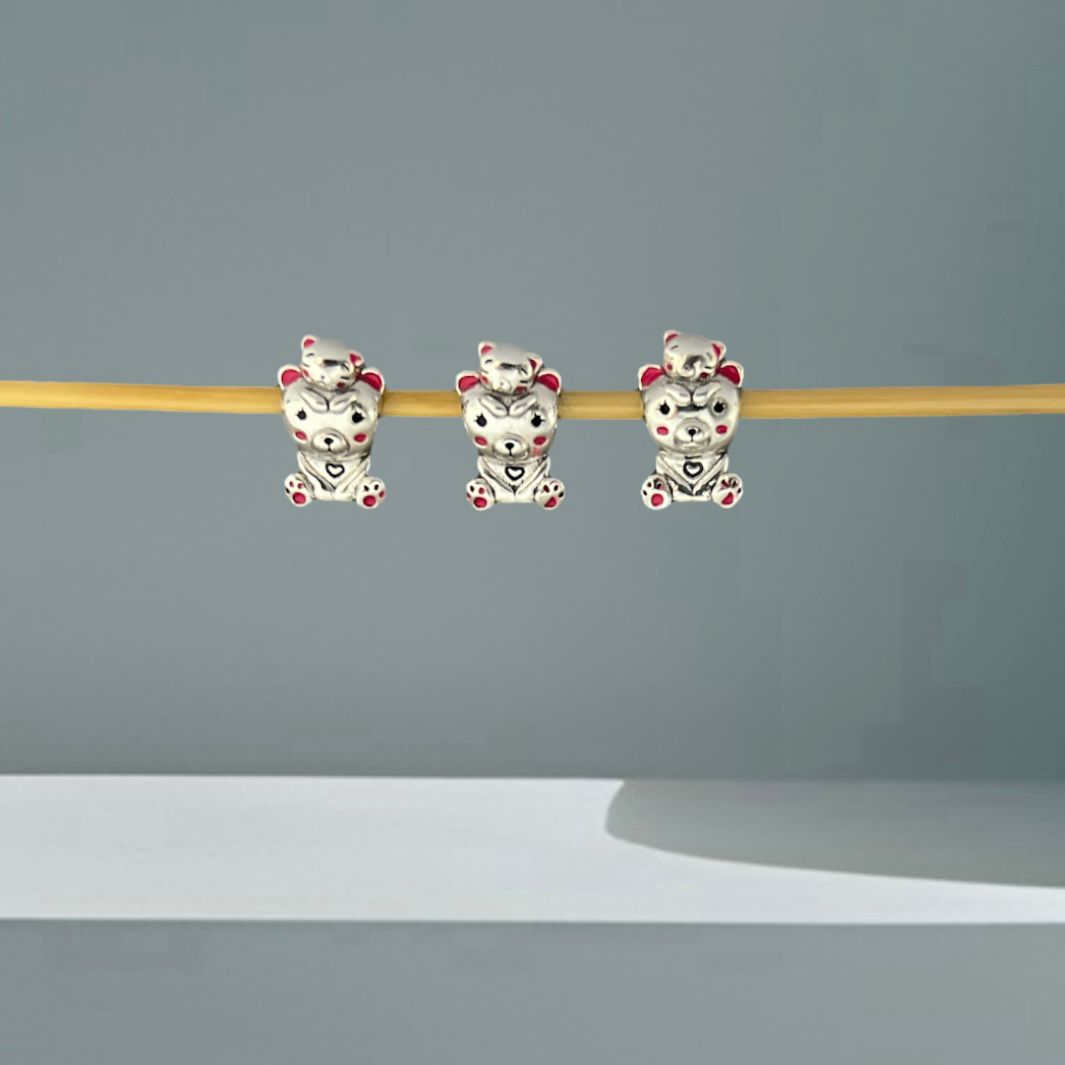 BERLOQUE URSINHOS - PRATA 925