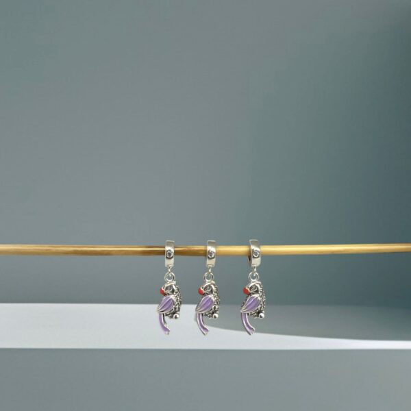 BERLOQUE PÁSSARO - PRATA 925