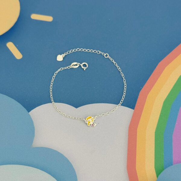 PULSEIRA INFANTIL SEREIA - PRATA 925