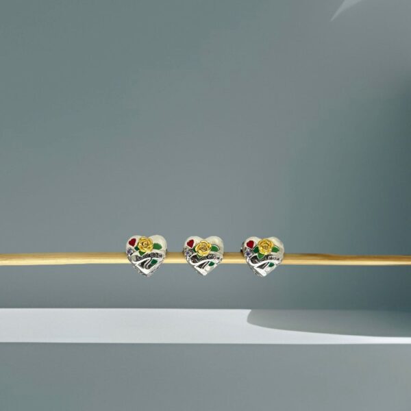 BERLOQUE CORAÇÃO LOVE MOM - PRATA 925