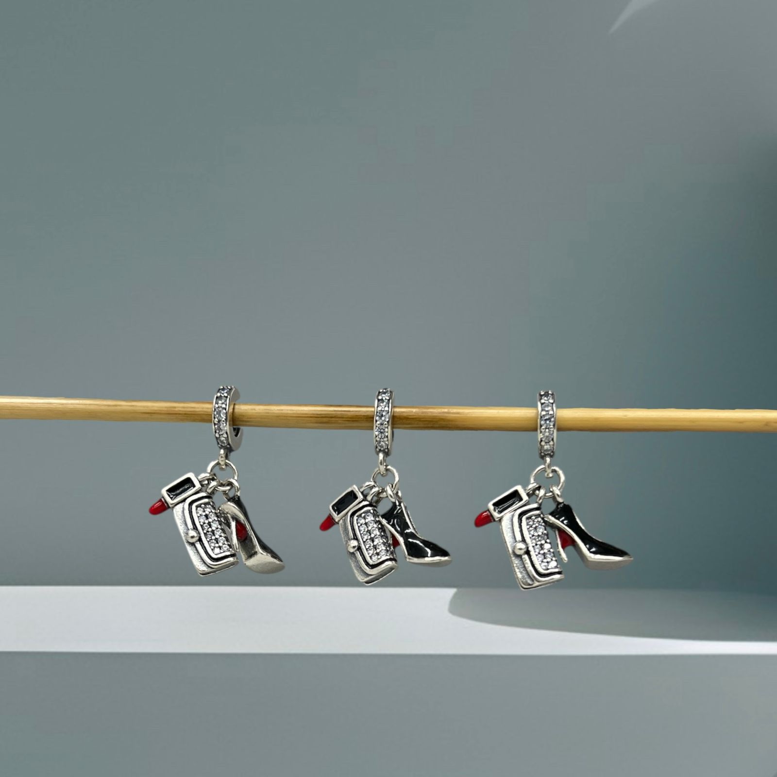 BERLOQUE BOLSA / BATOM / SALTO - PRATA 925