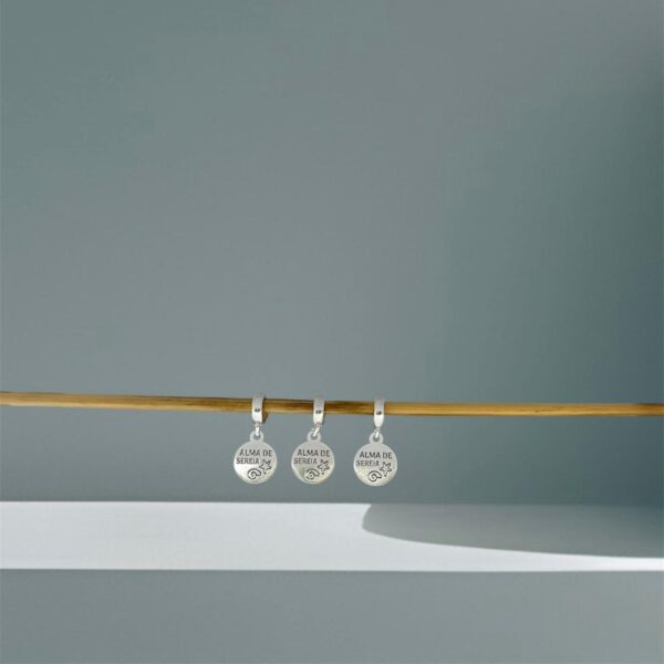 BERLOQUE ALMA DE SEREIA / CORTE A LASER - PRATA 925