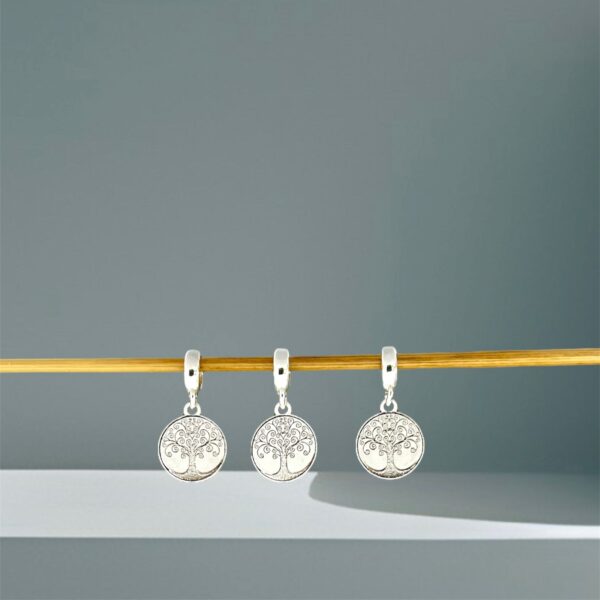 BERLOQUE ÁRVORE DA VIDA / CORTE A LASER - PRATA 925