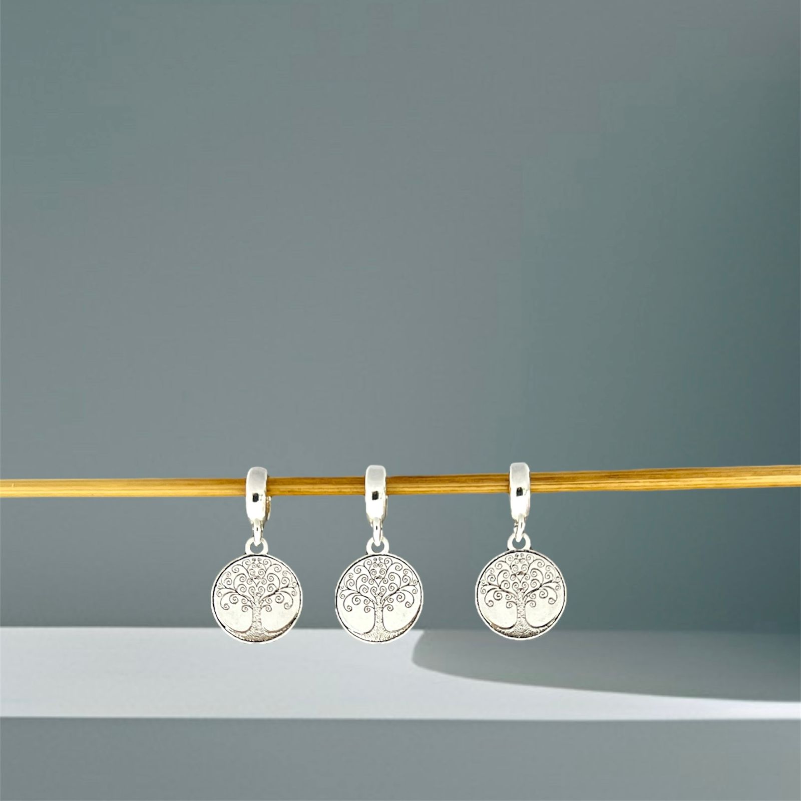 BERLOQUE ÁRVORE DA VIDA / CORTE A LASER - PRATA 925