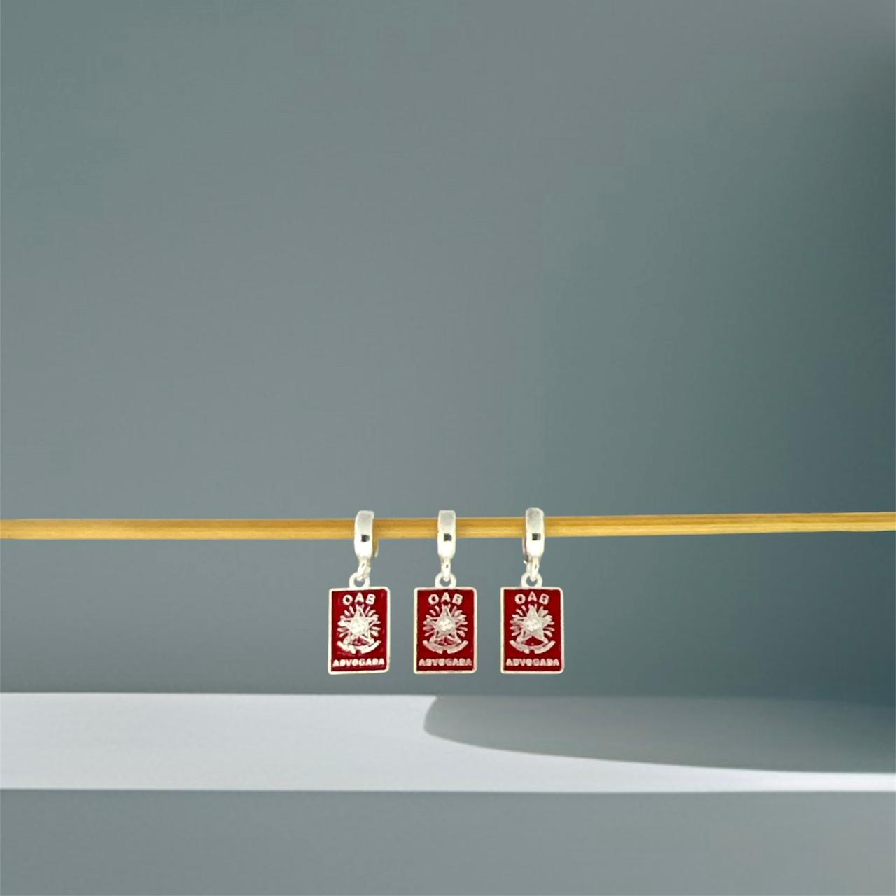 BERLOQUE OAB / CORTE A LASER - PRATA 925