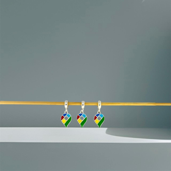 BERLOQUE MAPS / CORTE A LASER - PRATA 925