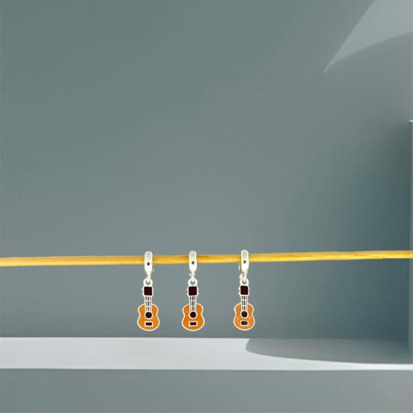 BERLOQUE VIOLÃO / CORTE A LASER - PRATA 925