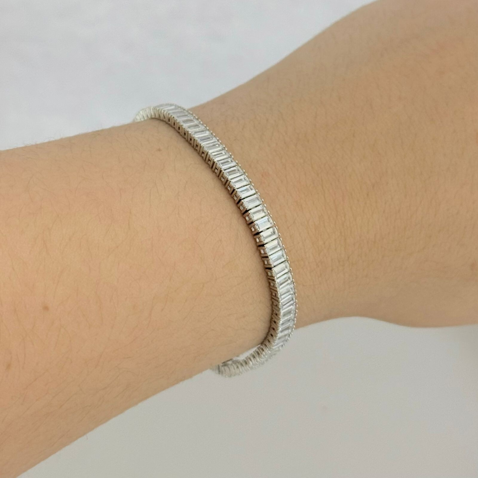 PULSEIRA RIVIERA / CRISTAL - PRATA 925 - Imagem 2