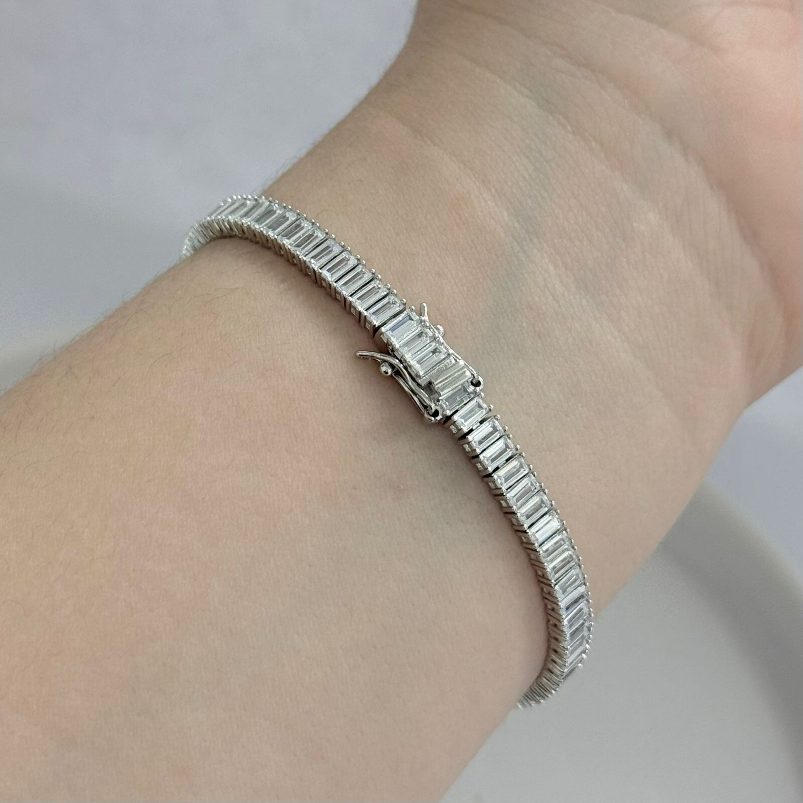 PULSEIRA RIVIERA / CRISTAL - PRATA 925 - Imagem 3