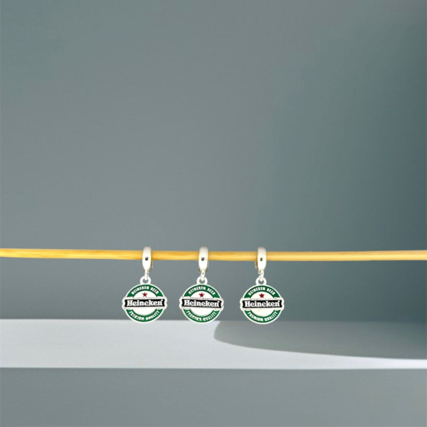 BERLOQUE HEINEKEN / CORTE A LASER - PRATA 925